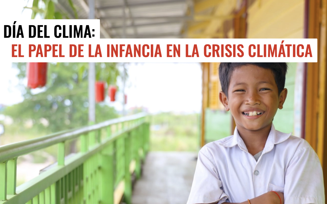 Día del clima: el papel de la infancia en la crisis climática
