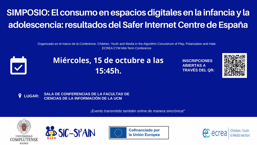 Simposio: El consumo en espacios digitales en la infancia y la adolescencia.
