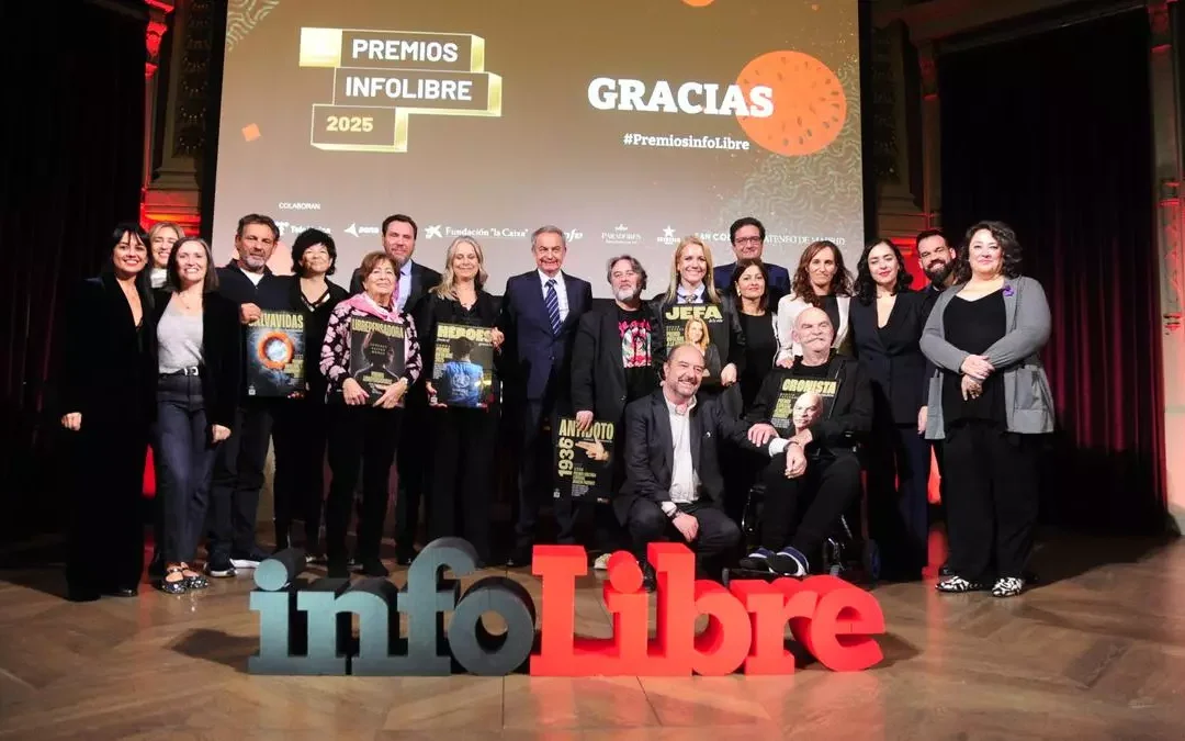 Lourdes Gaitán, premio Librepensadora, en Premios InfoLibre 2025: «Lo que hacemos con los niños también es edadismo»